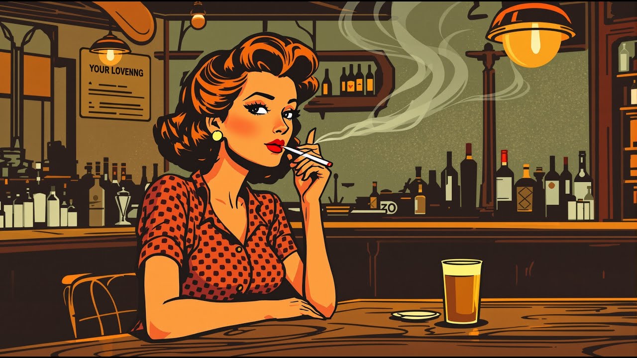 A Kiss That Forgot the Time | 1940s-50s Evening Jazz Radio