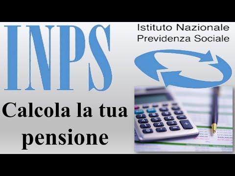 INPS - CALCOLA LA TUA PENSIONE