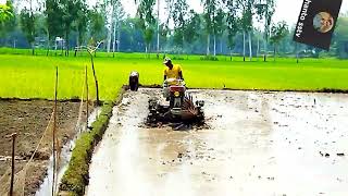 Sifang 12 Horse Power Diesel Engine Cultivation With Found Tiller.