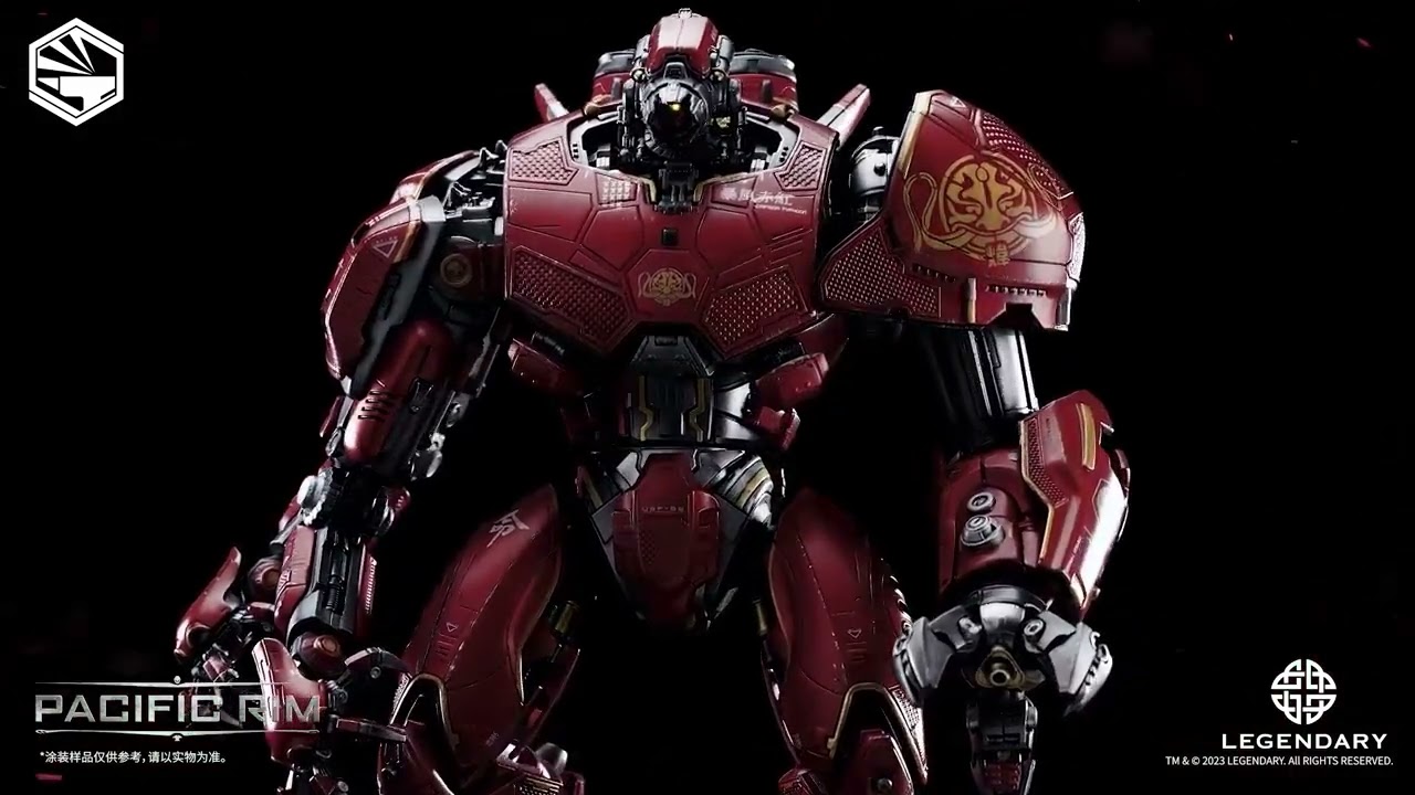 Test Model of HeavyMecha Pacific Rim Crimson Typhoon