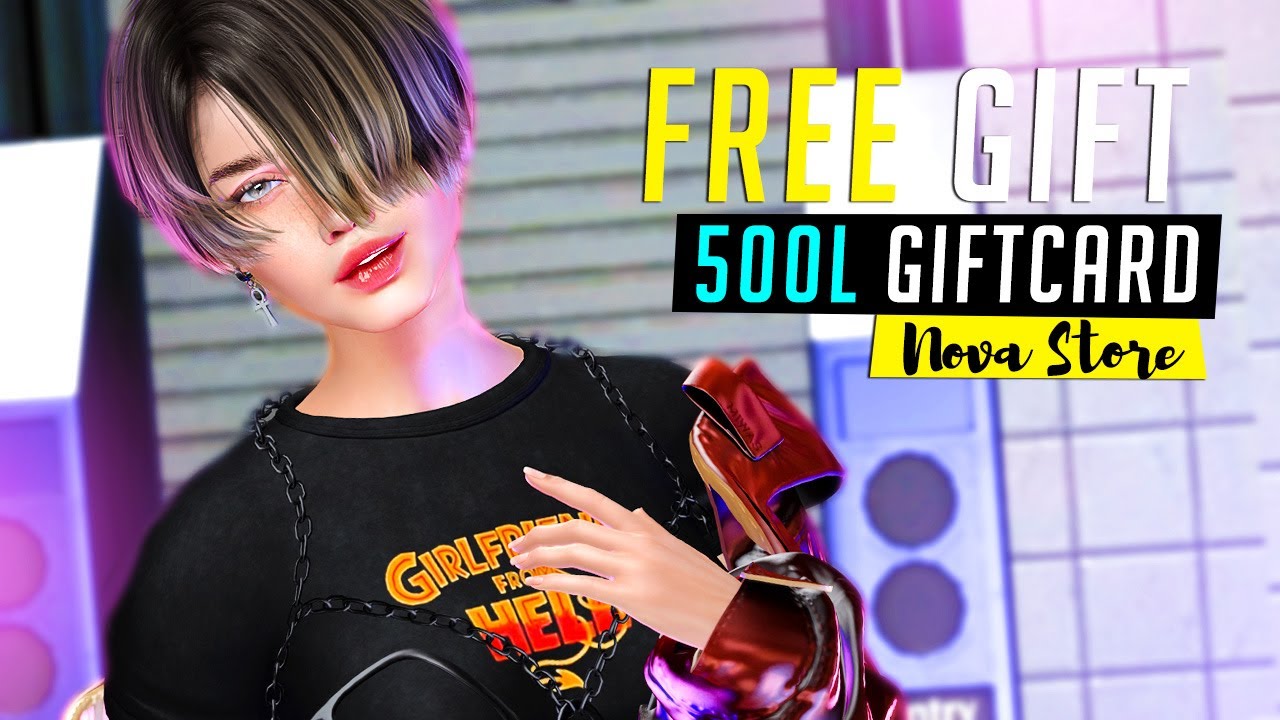 FREE GIFTS + 500L Giftcard Studio NOVA Store ♥ Second Life 2021 Fashion