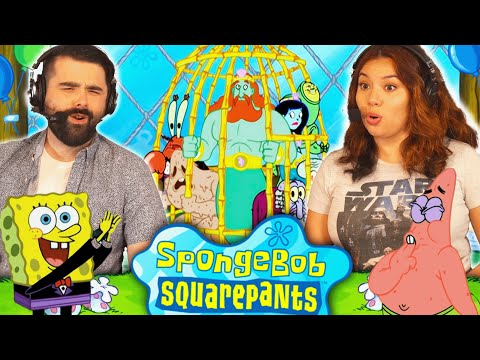 We Watched SPONGEBOB SEASON 6 EPISODE 25 AND 26 For the FIRST TIME! THE CLASH OF TRITON