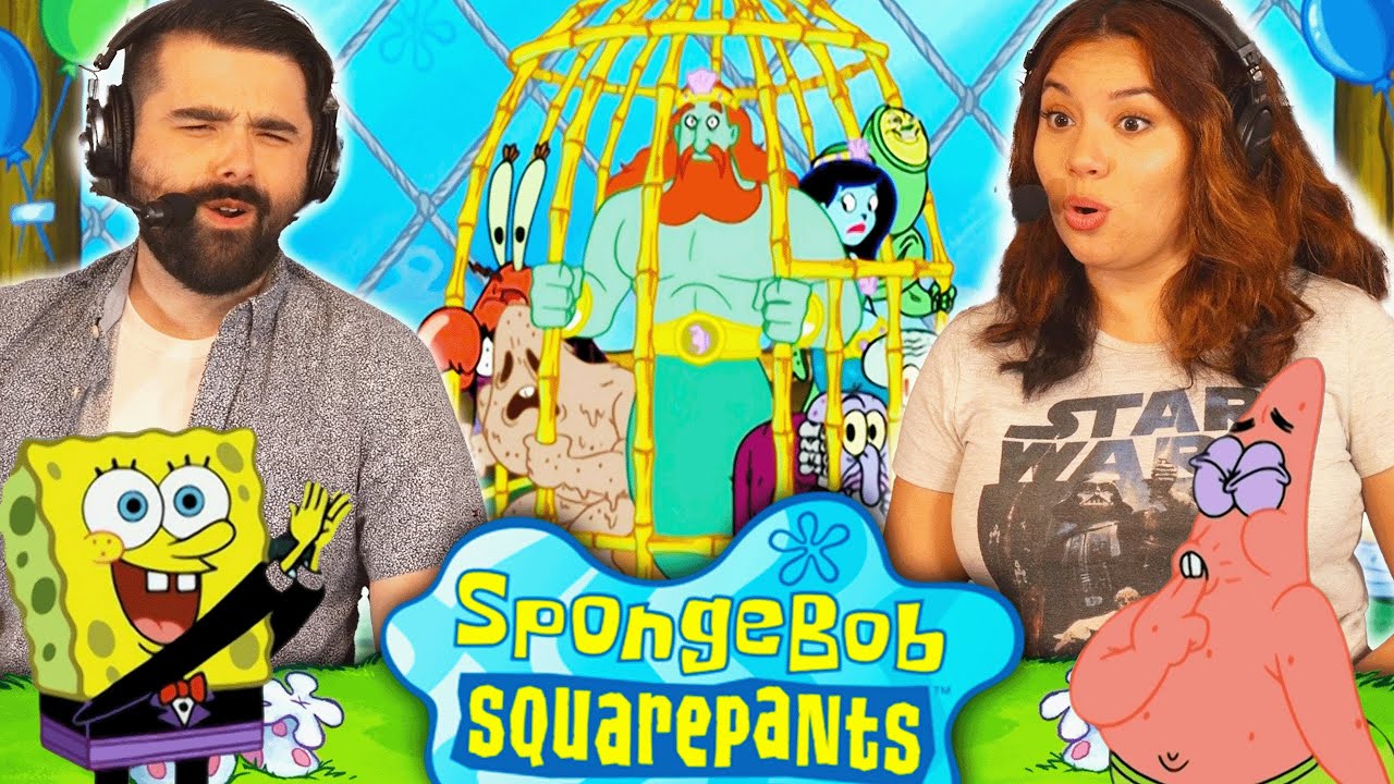 We Watched SPONGEBOB SEASON 6 EPISODE 25 AND 26 For the FIRST TIME! THE CLASH OF TRITON