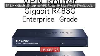 TP-LINK Gigabit Enterprise VPN Router R483G 1WAN+3WAN/LAN+1LAN 5 G... — Best Deal 2026 | Shop Now!