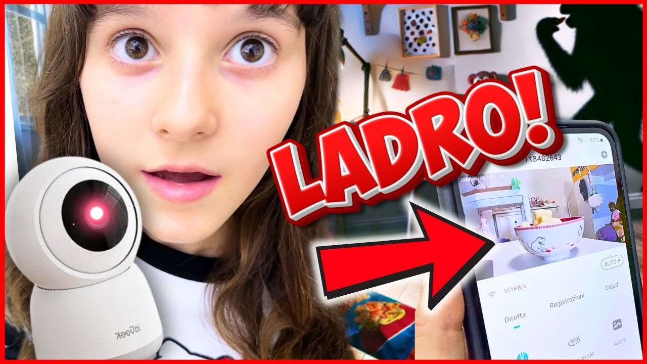 Chi ha rubato la merenda? Scoviamo il ladro con la telecamera di sicurezza eGeek S1 Pro!