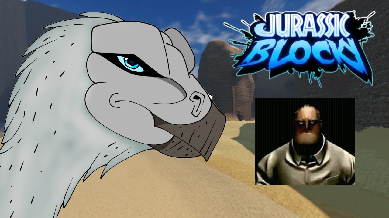 THERI VS SERVIDOR E TEAMERS / JURASSIC BLOCKY (ROBLOX)