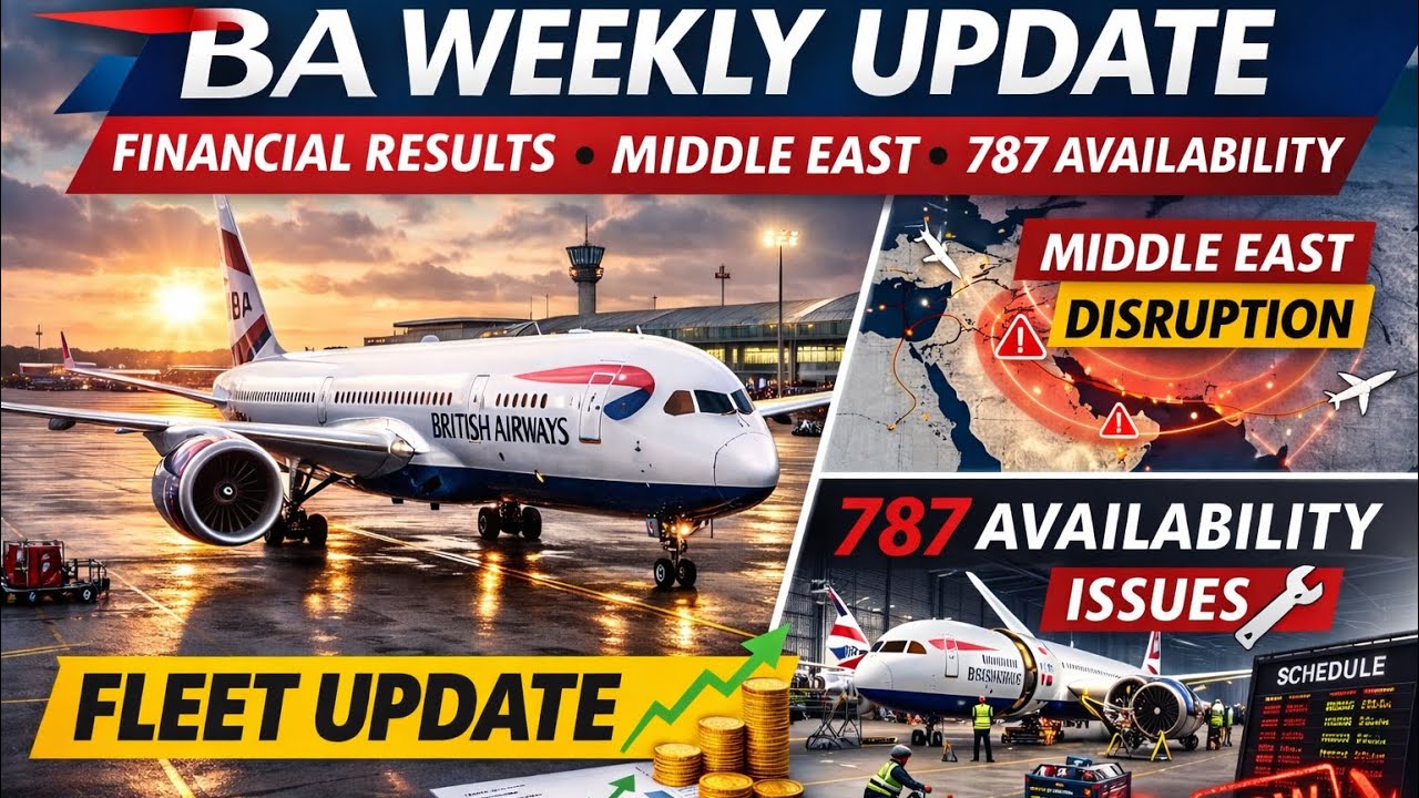 British Airways Fleet Update