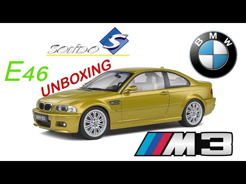 BMW E46 M3 Coupé - Phoenix Yellow - 2000 - Solido