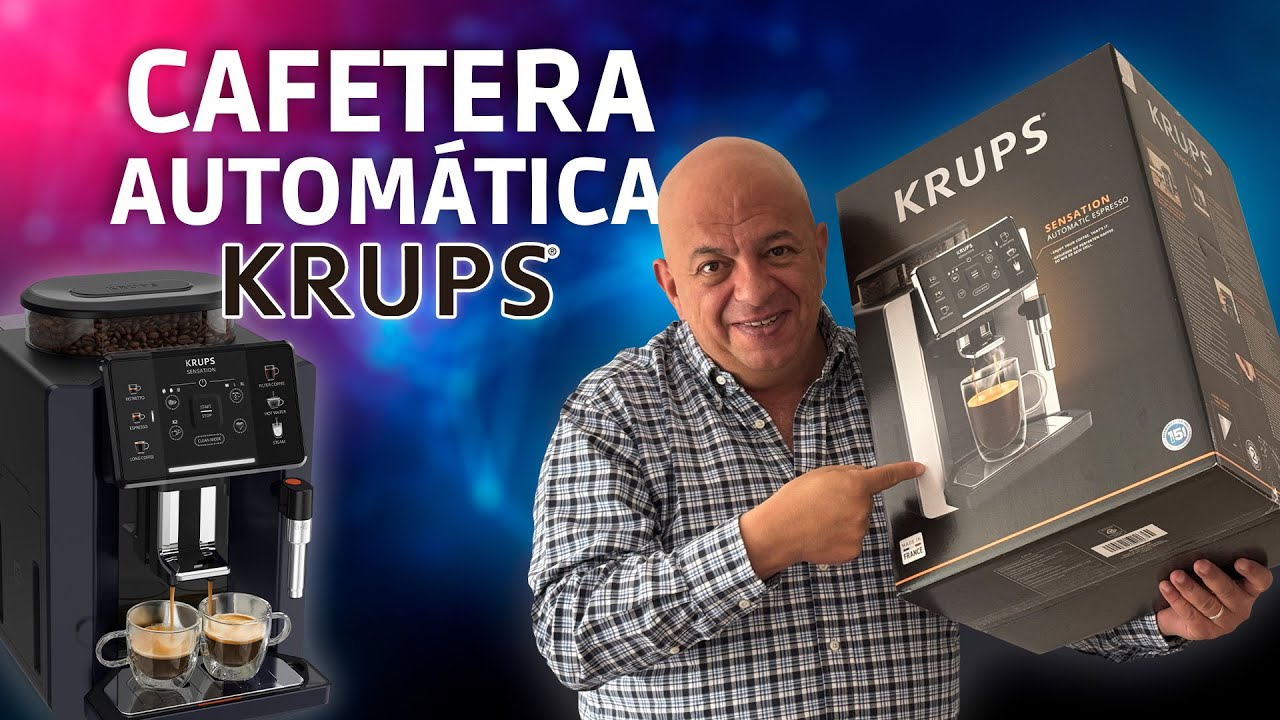 KRUPS Sensation: prepara tu café con tecnología.