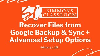 Recover Files from Google Backup & Sync + Advanced Setup Options screenshot 1