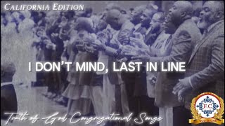 I Dont Mind, Last In Line| Tj Scott| Truth of God Congregational Songs| *REPOST
