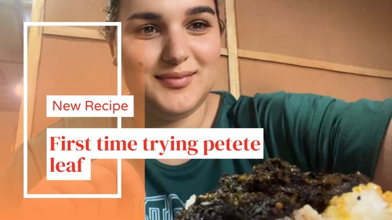 How to cook potato leaf My First Trying potato leaves African food