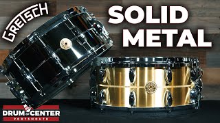 Gretsch USA Solid Metal | 4 Snare Drums Compared!