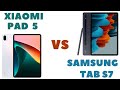 Xiaomi PAD 5 vs Samsung TAB S7 / Полное сравнение