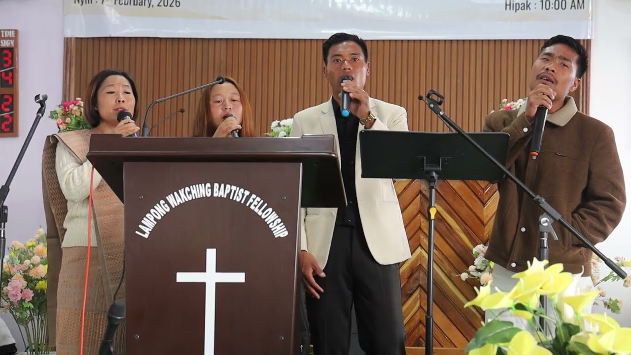 LAMPONG WAKCHING BAPTIST CHURCH DEDICATION (#Canticles Band #Wakching) 7 Feb 2026.