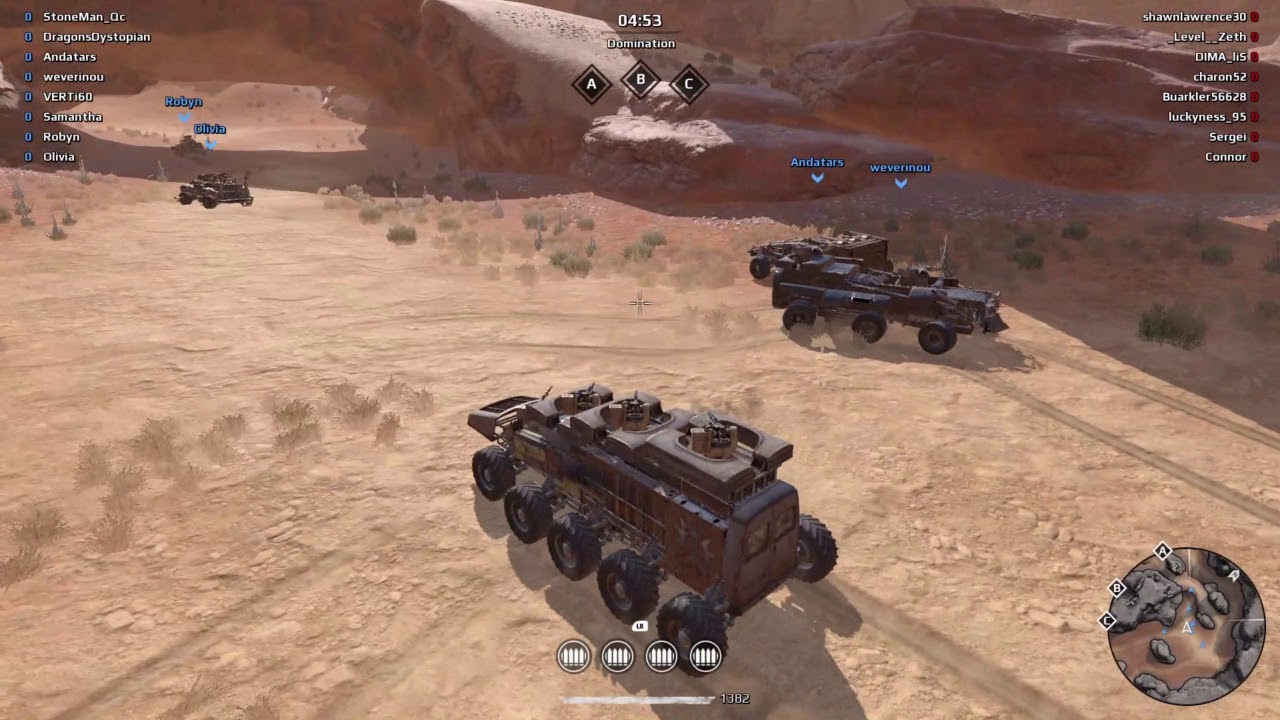 Crossout game play Vector build