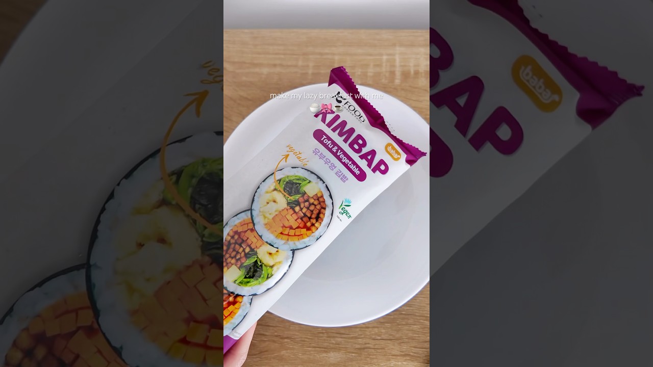 make my lazy breakfast with me 