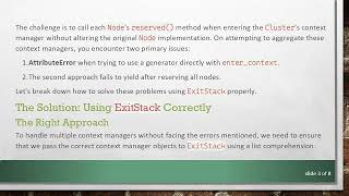 Mastering Context Managers in Python with ExitStack for Nested Objects