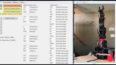 AR2 robot - Calibration Part 3  (custom robot)