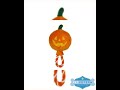 Jack O Lantern Safety Pop Dog Toy