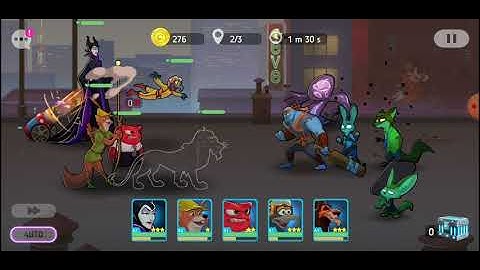 Disney Heroes Battle Mode. Probando a Robin Hood en la Campaña