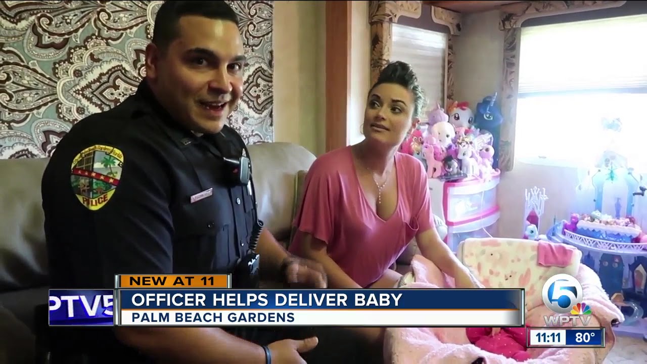 Officer helps deliver baby 