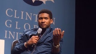 Usher Sings at the Opening Plenary: CGI U 2012