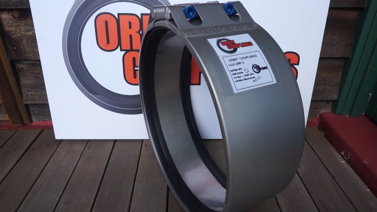 400.0mm pipe coupling | Orbit Flex Grip S