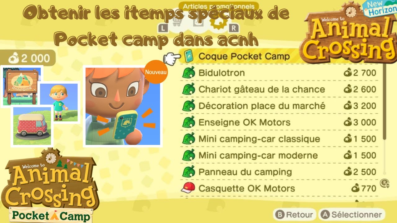 Catalogue Objets Animal Crossing New Horizon www.youtube.com
