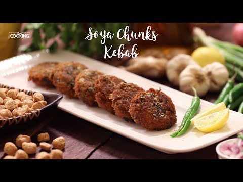 Soya Chunks Kebab | Soyabean Kabab | Kabab Recipes | Soybean Recipes