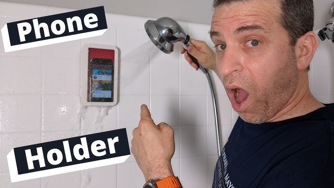 Shower Phone Holder Waterproof Mobile Phone Box Review 2021 // Tobre 