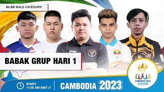 🔴Live | MLBB SEA Games Kategori Pria | Hari 1 | Babak Grup