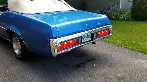 1973 Mercury Cougar Plasma LED Tail Lights