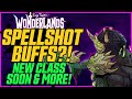SPELLSHOT BUFFS?! New Class Incoming &amp; More! // Tiny Tina's Wonderlands Hotfix July 14th