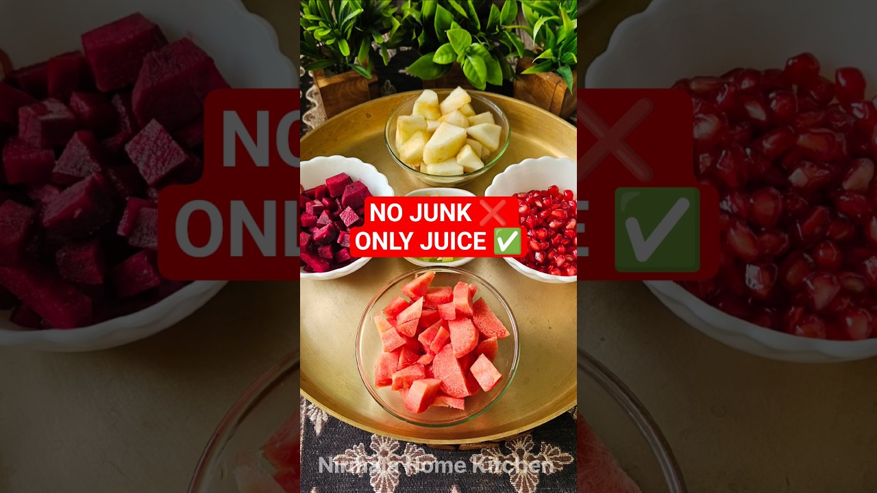 Прекратите есть вредную еду сегодня же ❌ | Пейте полезные фруктовые соки для крепкого тела и остр...