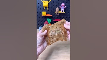 3D Printed PipeLink Chainmail Fabric