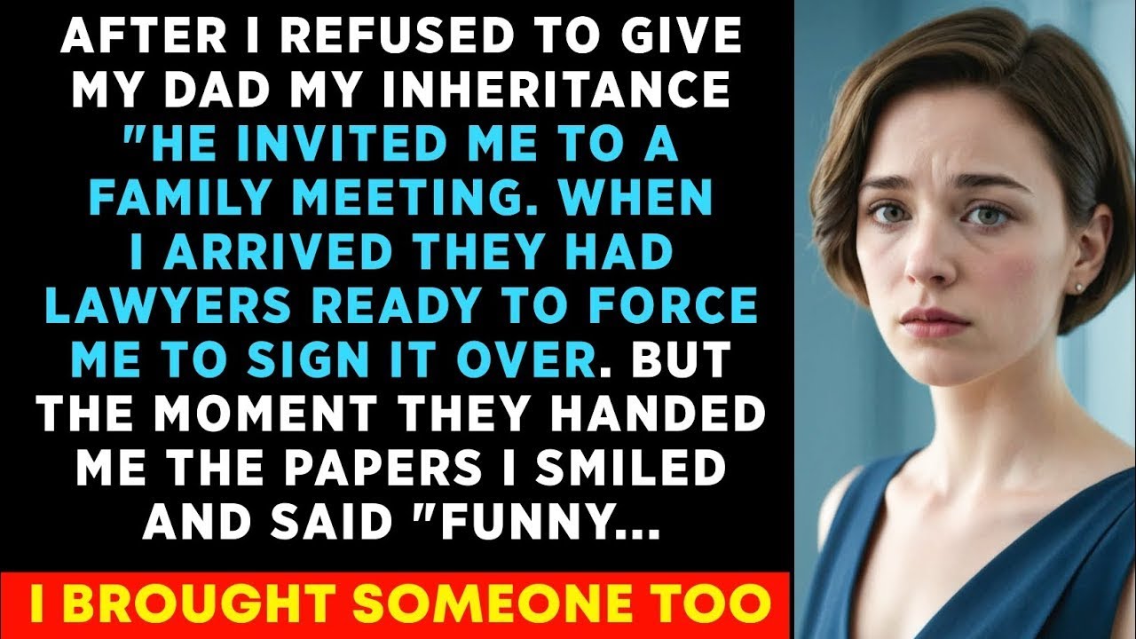 I Refused To Give My Dad My Inheritnce Then  He Invited Me To A FAMILY MEETING  But When I Arriv