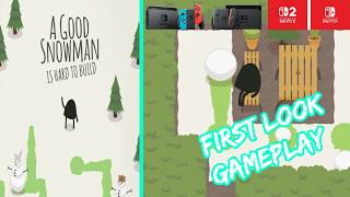 A Good Snowman is Hard to Build – Nintendo Switch / Switch 2 Gameplay