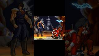 Savior Kenshiro vs Kaizou Shin Gouki Akuma. Fist of the North Star vs Street Fighter