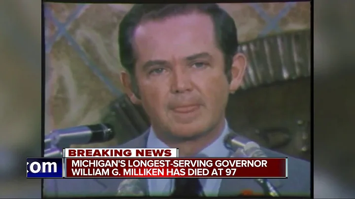 Michigan's longest-serving governor William G. Mil...