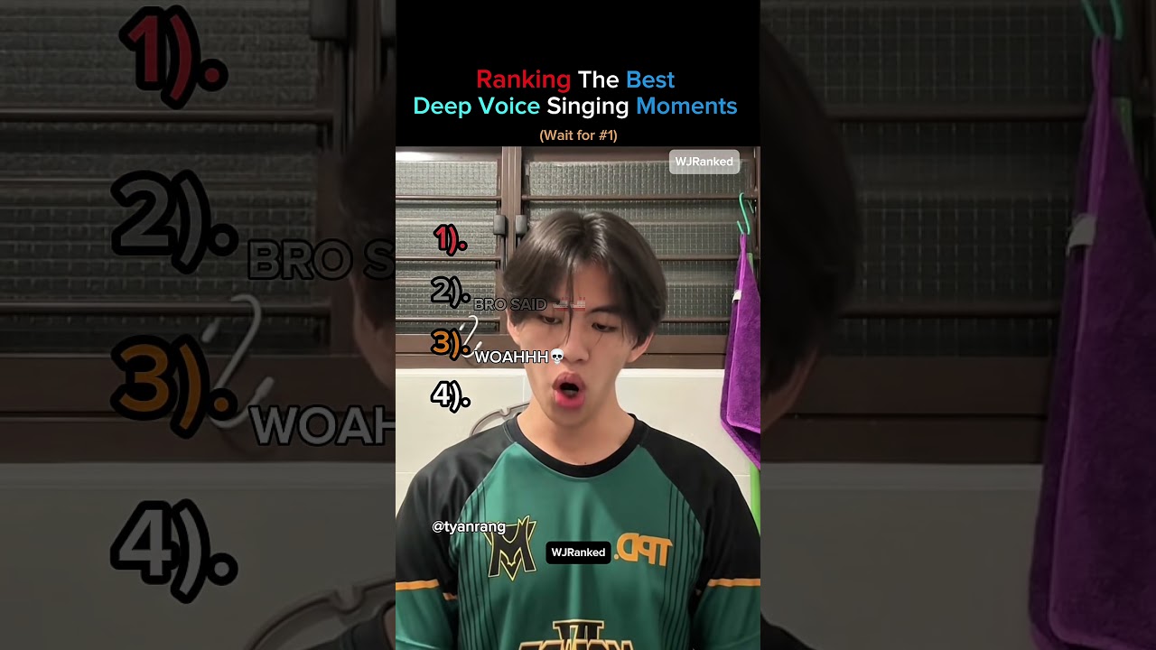 Ranking The Best Deep Voice Singing Moments Ever 