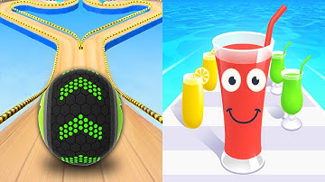 Going Balls VS Juice Run - Android iOS Gameplay Level 1546-1550