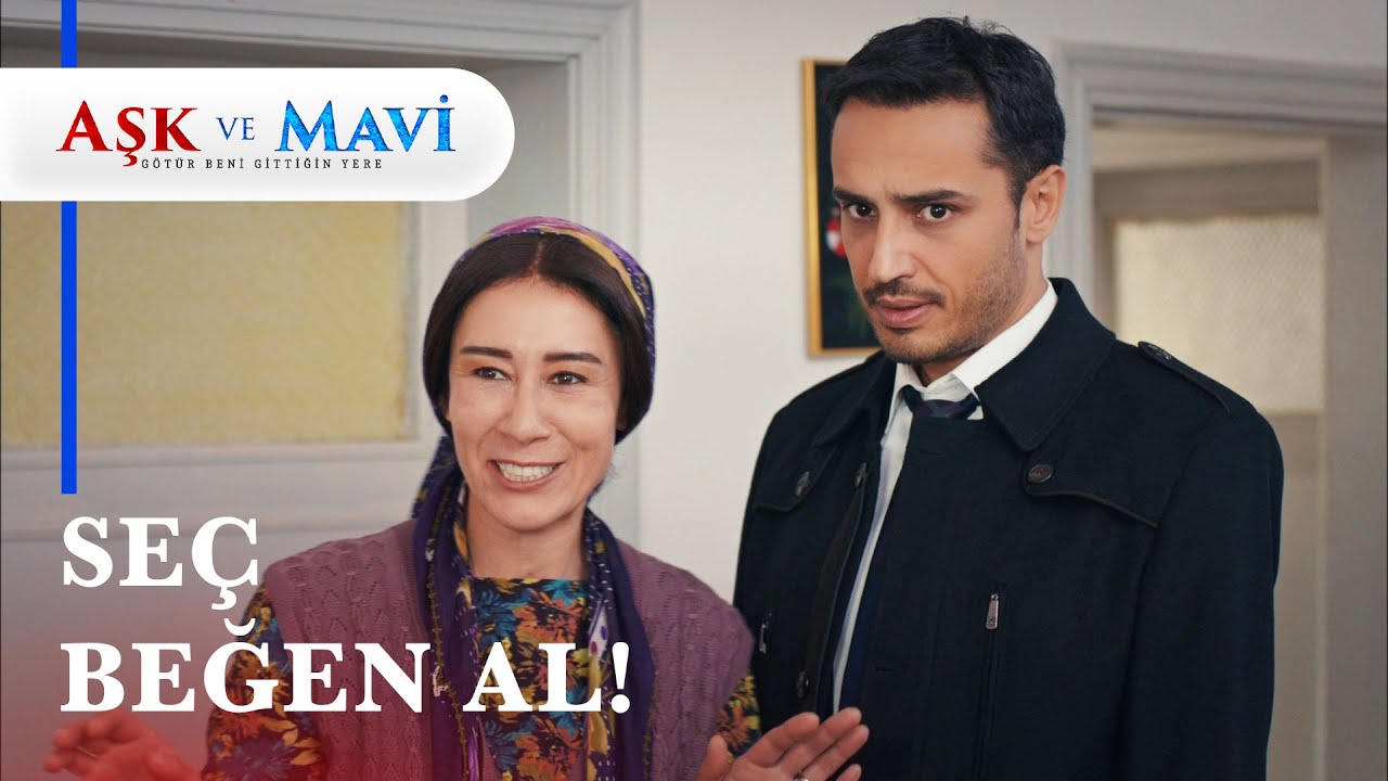 Hasibe bulduğu gelin adaylarını Ömer'e gösterdi - Aşk ve Mavi 19. Bölüm