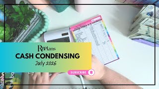 How much do we have in savings? | Cash Condensing & Count Up | July 2026  Save Money With Array Budgeting