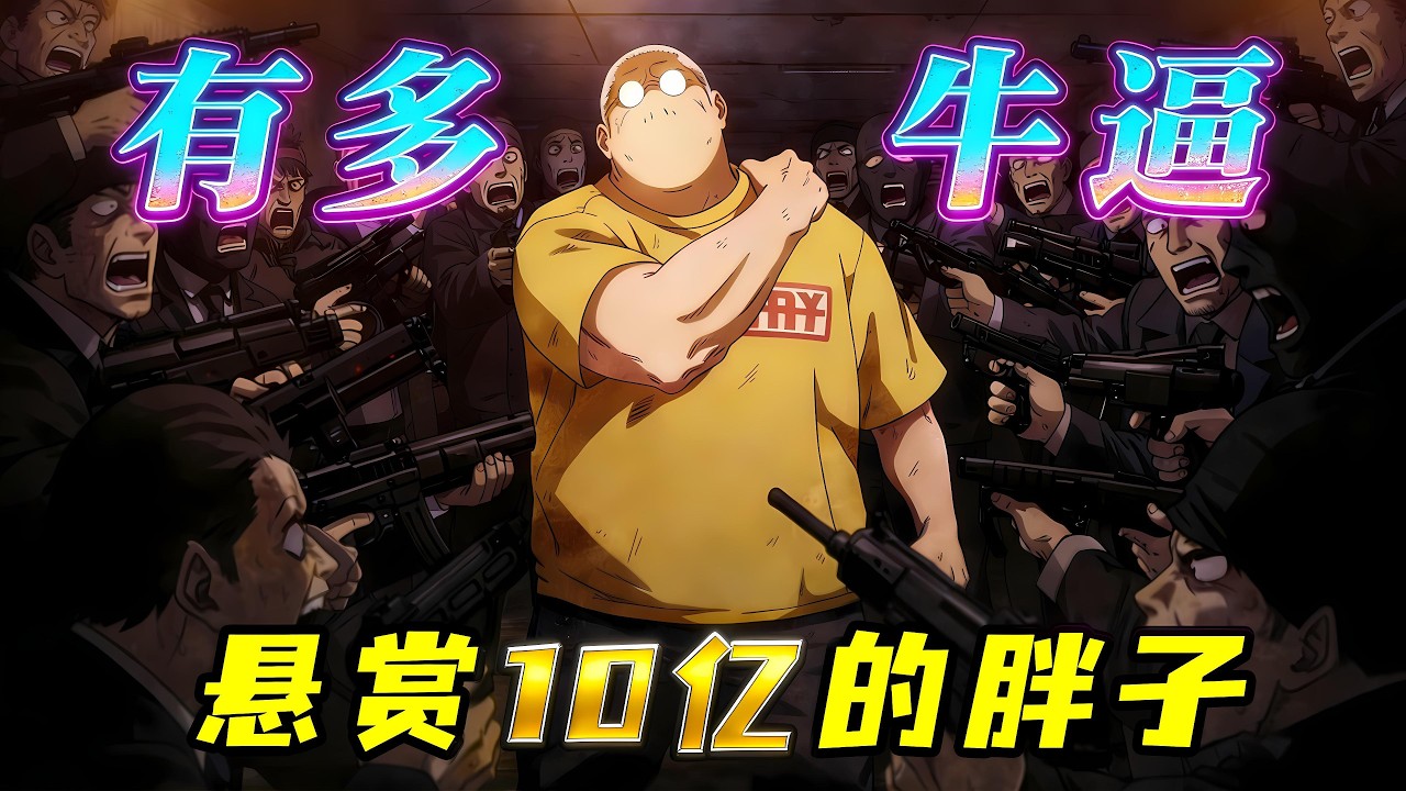 胖子奶爸竟是最強殺手，戰力堪比火雲邪神，三秒幹死整個黑幫！一口氣看完《阪本日常》！