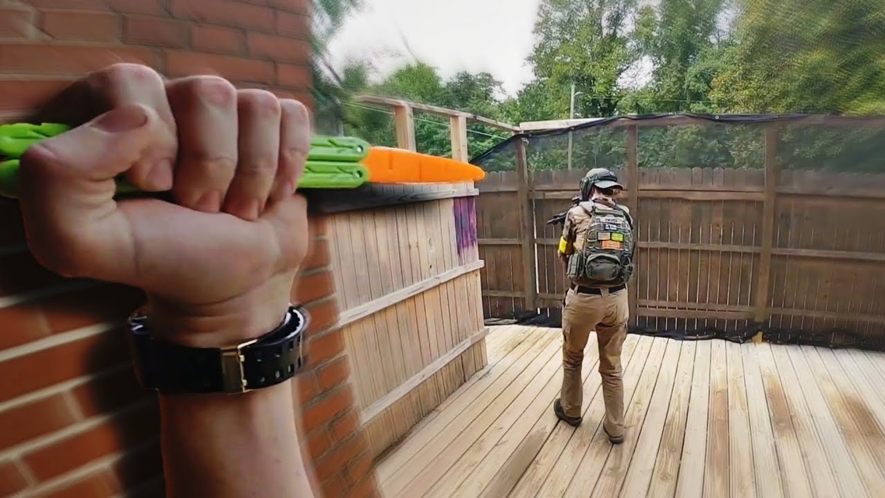 TAKING A CARROT TO AIRSOFT!!!