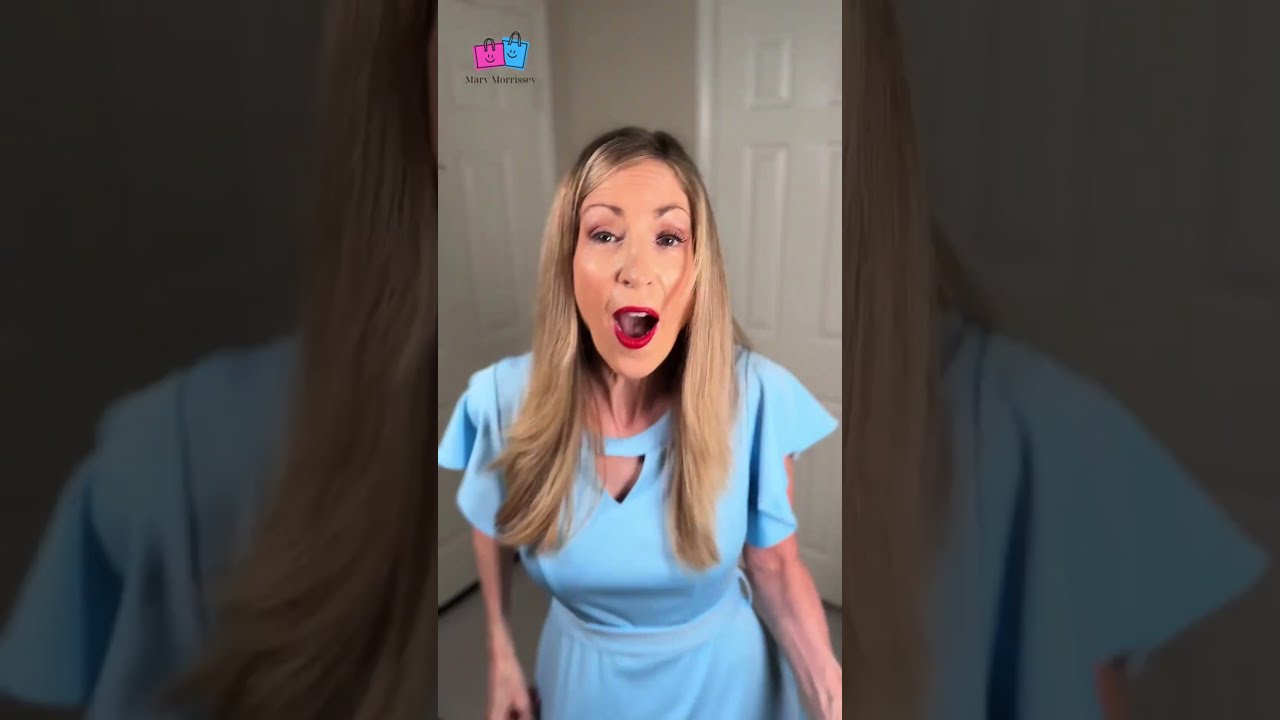 BEST Wedding Party or Special Occasion Powder Blue Dress 