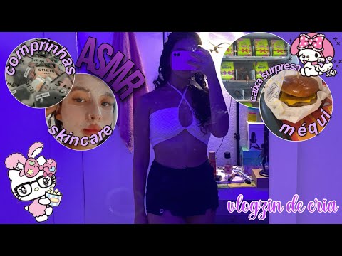 ASMR VLOG - UM DIA CAÓTICO COMIGO🍒
