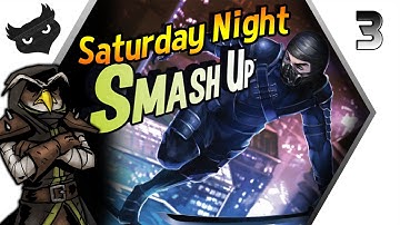 Saturday Night SMASH UP! #3 | GEEKY NINJAS | Gameplay/Let