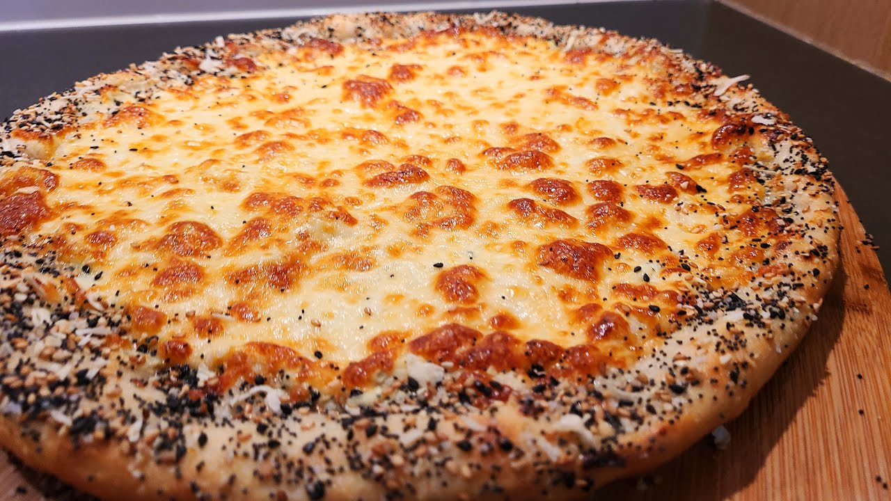 IT HAD TO HAPPEN Everything Bagel Pizza YouTube